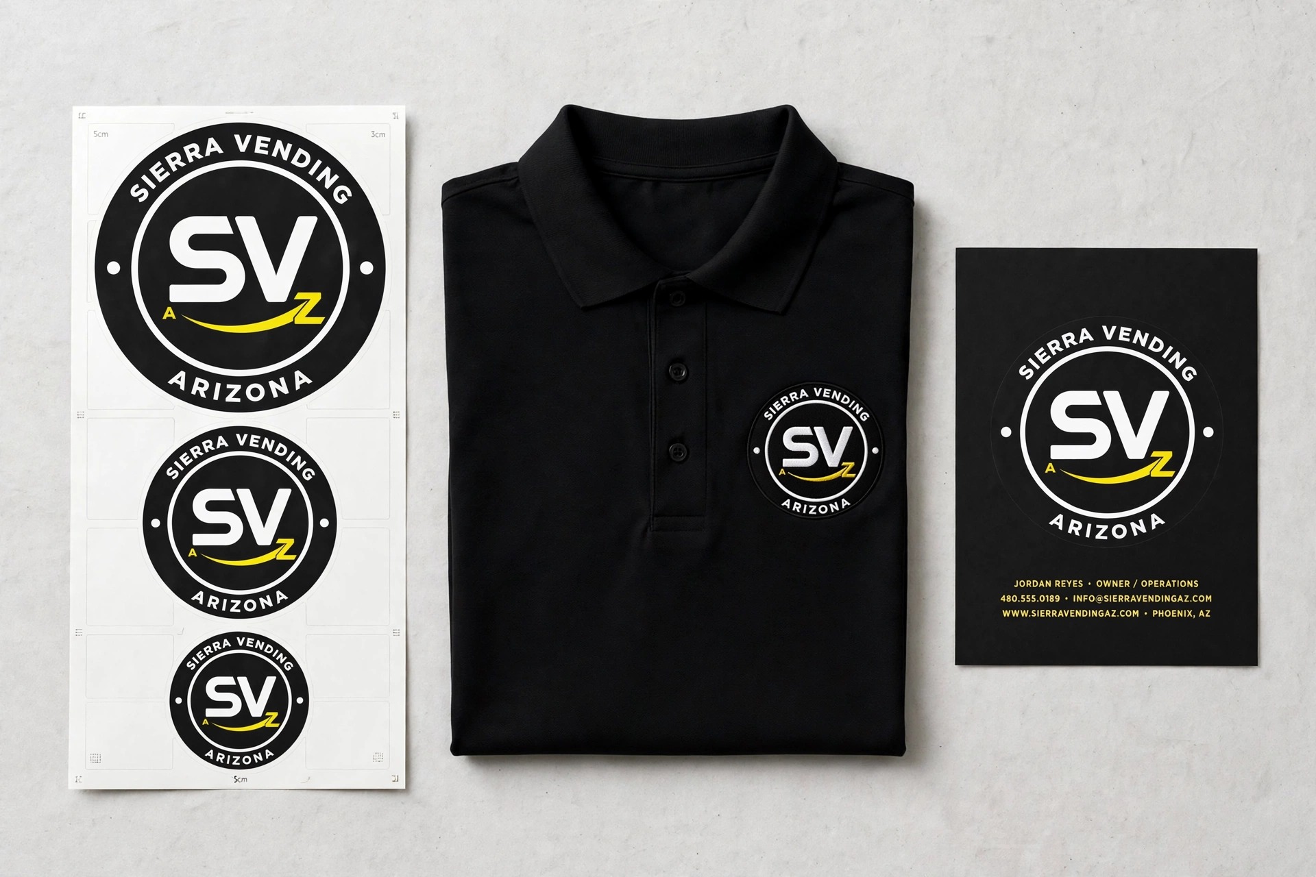 Sierra Vending Professional Uniform and Service Brand